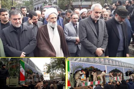 پیکر شهدای گمنام در مازندران تشییع شد