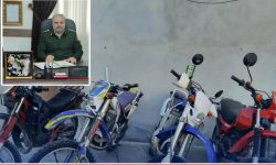 کشف ۴ دستگاه موتور قاچاق در بهشهر