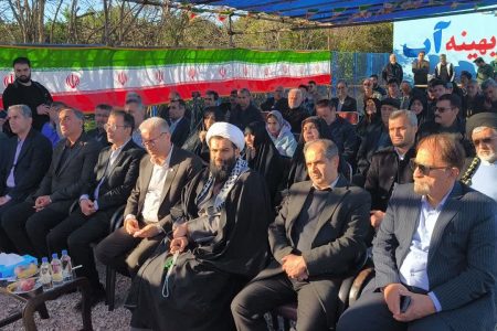 مجتمع آبرسانی روستای حسین‌آباد بهشهر افتتاح شد
